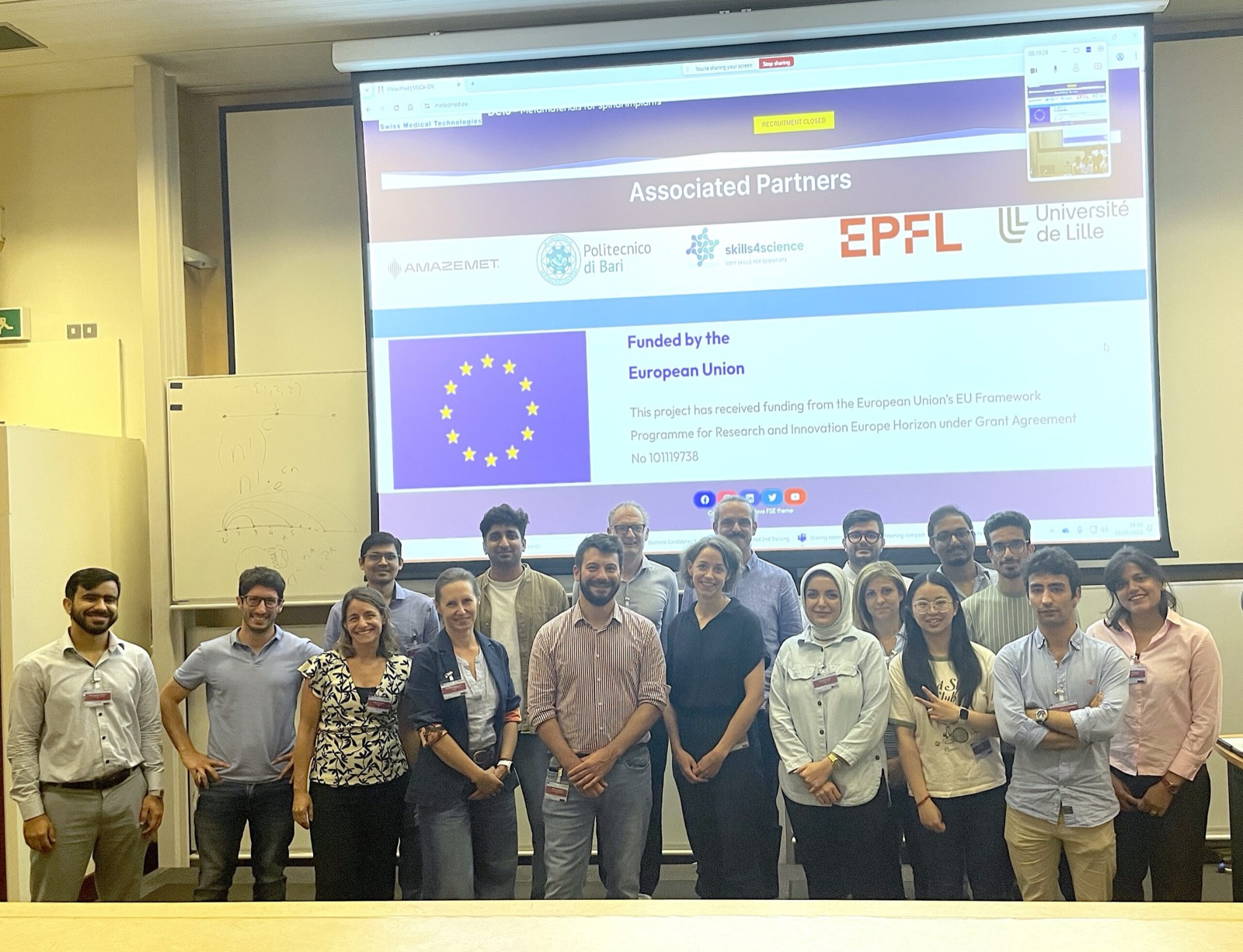 Second Training Event and 1st Workshop